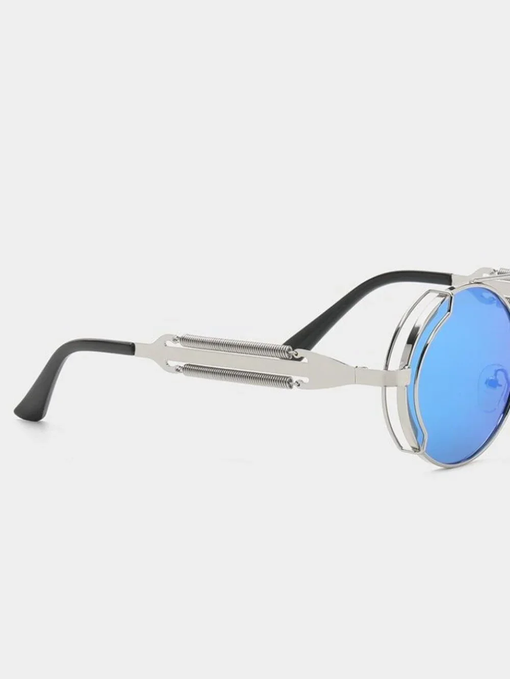 On Slice Sunglasses- Mecha Owl- Ocean Silver